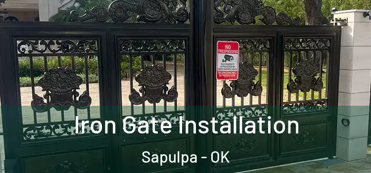 Iron Gate Installation Sapulpa - OK